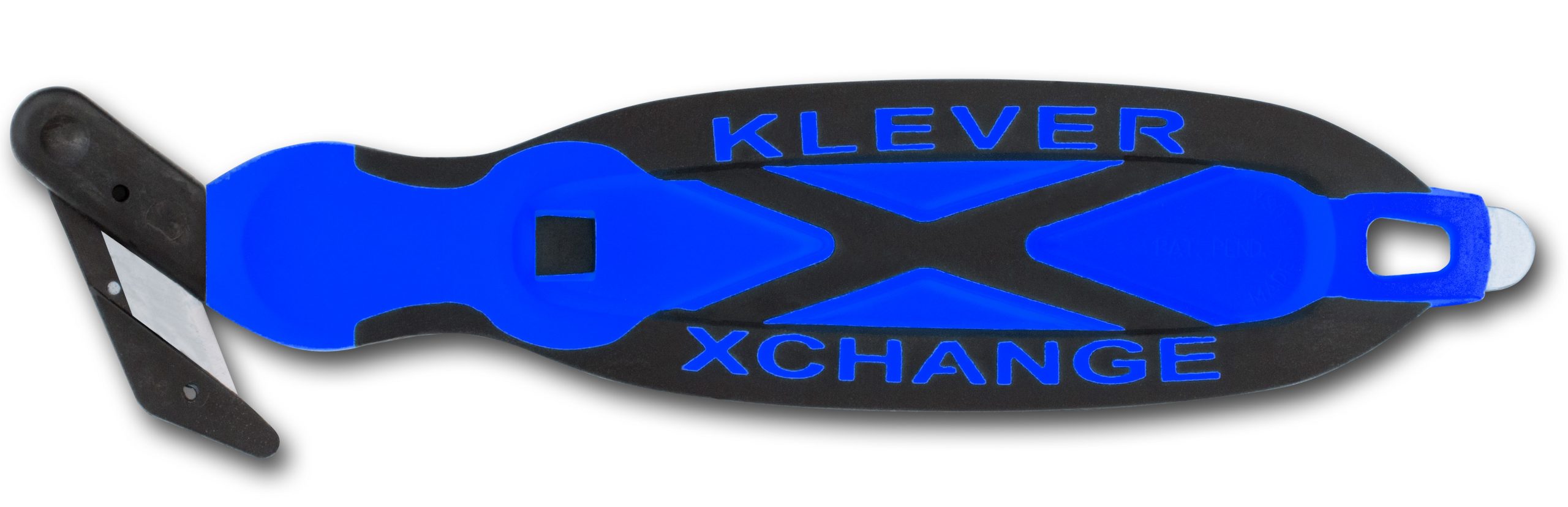 wide head for thick cardboard 12 Pack KCJ-XC-35 Details about   Klever Xchange Safety Cutter 